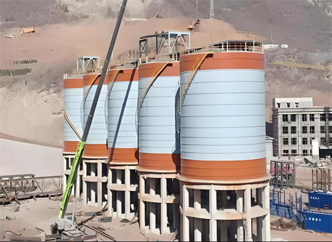 漠河高架钢板仓