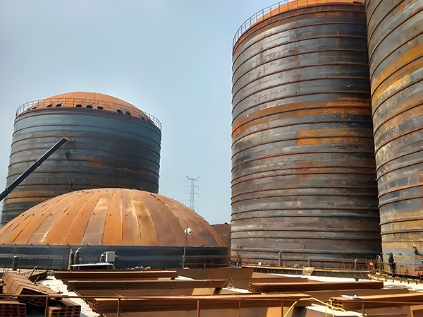 漠河焦粉钢板仓